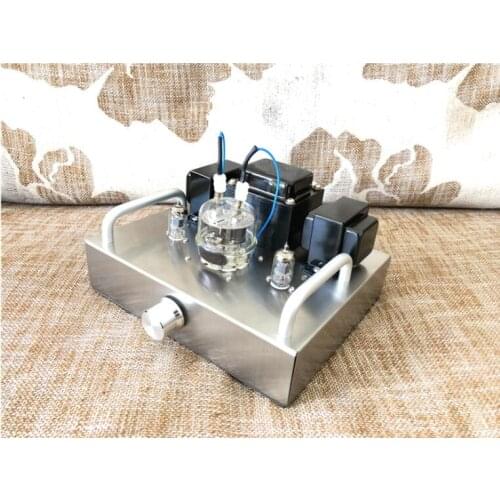 New Mini 6J1 Push FU32 HiFi Tube Amplifier DIY 3.5W+3.5W Stereo Audio Vacuum Tube Amp （not include the FU32 tube