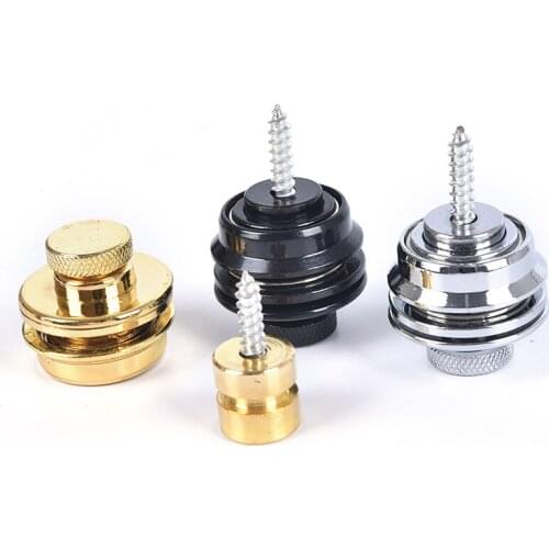 New 1Pcs Guitar Strap Lock Strap lock Straplock Button For Acoustic / Electric Guitar Bass Guitar Parts Accessories
