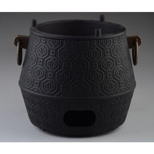 Genuine Air Furnace Water Heating Tools Carbon Charcoal Stove Diameter 14cm For Cast Iron Teapot Japanese Pot Tetsubin Drinkware