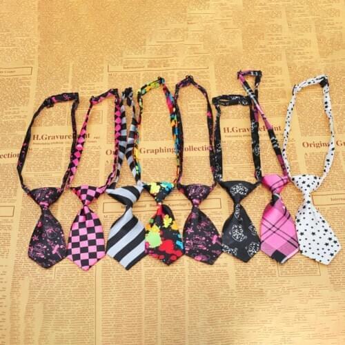 Adjustable Lovely Bow Tie Necktie Collar for Dog Cat Puppy Pet Kitty Teddy Accessory