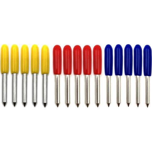 ABSF 45Pcs 30 45 60 Degree Roland Cutting Plotter Cutter Knife Blades Offset Refine Rabbit Redsail Cutter Plotter Cutting Blades