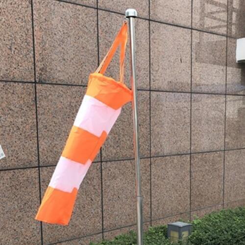 Rip-stop Lawn Outdoor Use Reflective Belts Easy Installation For Airport Patio Windsock Measurement Wind Direction Random Color