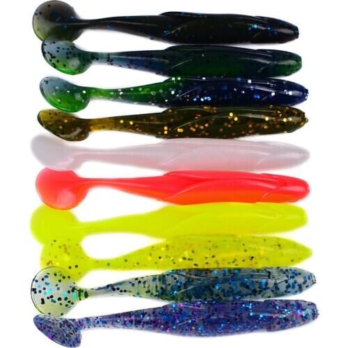 10 PCS Quality Lures Easy Shiner Shad 9.5cm/6g Pesca Fishing Soft Lures Silicone Bait Wobblers Leurre Souple Fishing gear