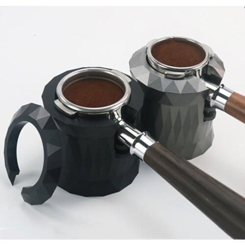 51/53/54/58MM Espresso Coffee Powder Base Aluminum Alloy Handle Support Frame Coffee Filter Tamper Holder