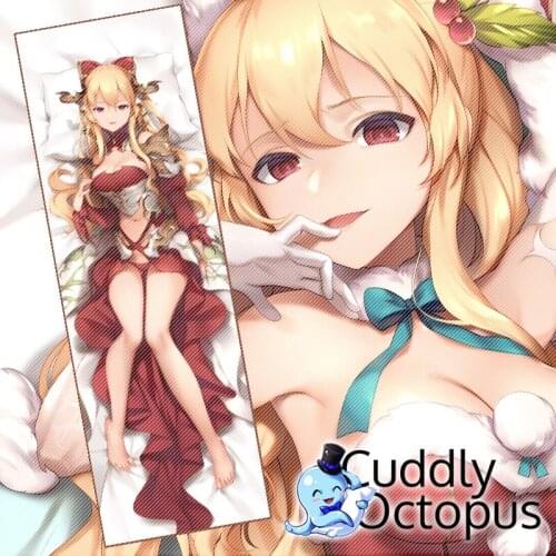 Anime Vira Granblue Fantasy Dakimakura Hugging Body 2WAY Pillow Case Cover Japanese Pillowcase Cushion Bedding Xmas Gifts Cud