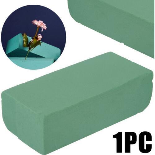 Floral Foam Brick Green Flower Block Fresh Flower Dry Flower Form Flower Holder for Wedding Florist DIY Crafts Supplies