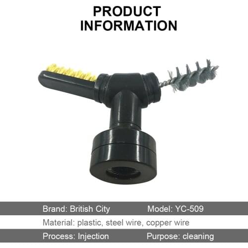 Auto Cleaning Tool Car Battery Terminal Brush 3 In 1 Automatic Dirt Corrosion Cleaner Caps Battery Brush Tool Battery Protector