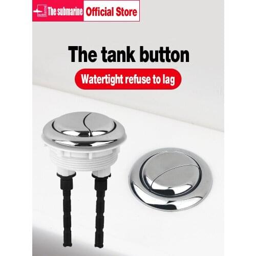 Toilet Button Double Press The Universal Flush Button Button Toilet Cistern Accessories Press Flush Switch Round