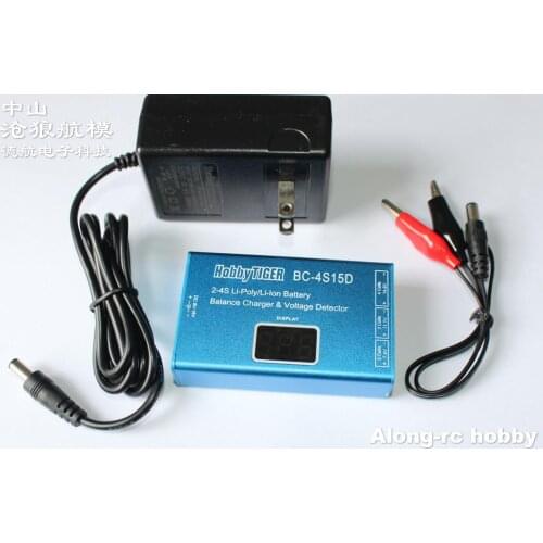 Free shipping 2-4 Cells 2-4S Li-Po/LI-ION 7.4v 11.1v 14.8V Battery balance Charger 4S15D for RC MODEL airplane PART