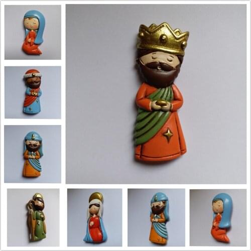 Muslim Islam Christianity Catholicism Fridge Magnets Tourism Souvenir Refrigerator Magnetic Sticker Collection Handicraft Gift