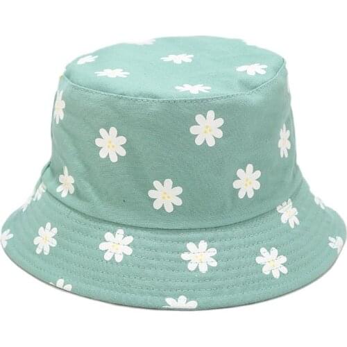 2020 Cotton flower print Bucket Hat Fisherman Hat outdoor travel hat Sun Cap Hats for men and Women 143