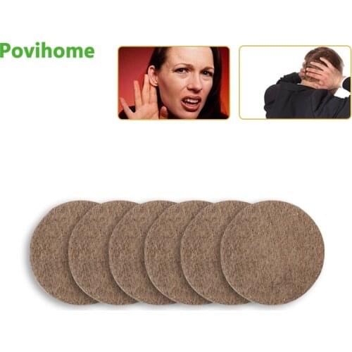 6pcs Tinnitus Treatment Patch Natural Herbal Medical Patch Effectively Relieve Ear Pain Body Care Plaster Improve Listening