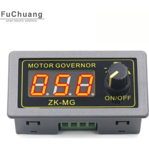 Free Shipping 150W DC Motor Controller DC 5-30V 12v 24v Brushed Motor Governor ZK-MG duty cycle frequency adjustable