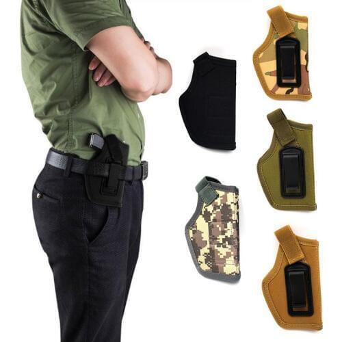 Outdoor Sports Tactical Equipment IWB Hidden Form Holster CS Field Stealth Tactics Hunting Cycling Waist Sleeve Bag Gun Cover