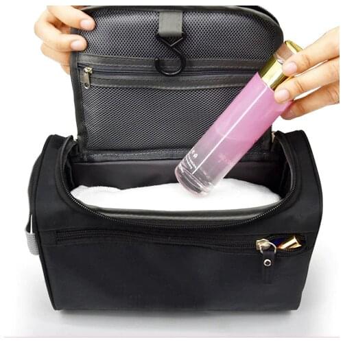 Zipper Man Women Waterproof Makeup bag Cosmetic bag beauty Case Make Up Organizer Toiletry bag kits Storage Travel Wash pouch