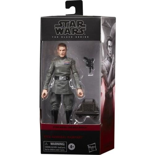 Hasbro Star Wars The Black Series Vice Admiral Rampart Star Wars: The Bad Batch 6-Inch Action Figure Model Toy Christmas Gift