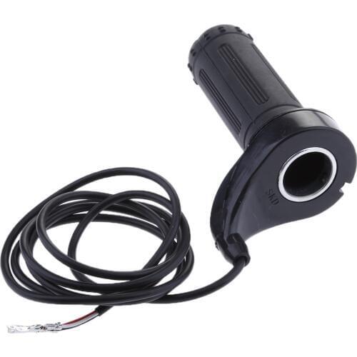 1 Pcs 12-48V Twist Throttle Grip 7/8'' Handlebar 3 Wires Electirc Scooter For 50/90/110/125/140cc 4-stroke Dirt Bike Pocket Bike