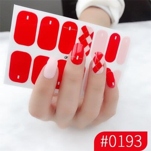 14 Stickers 2021 New Waterproof Leopard Print Womens Fashion Nail Stickers DIY Nail Polish Strips Wrapped Party Decoration