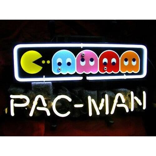 14“x10" Video Game Room Neon Light Lamp Sign Beer Bar Handmade Glass Decorate Home Wall Display Windows Pub Tube Artwork Art