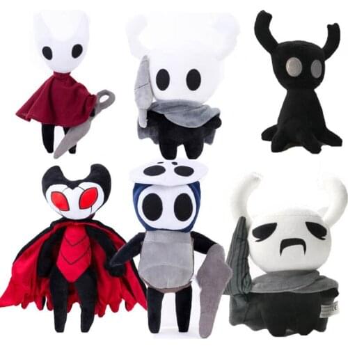 30cm Hot Game Hollow Knight Plush Toys Figure Ghost Plush Stuffed Animals Doll Gift For Children Kids