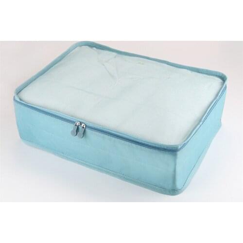 40*30*11CM Large Clothing Organizer Travel Storage Bag Breathable Clothes Mesh Bag Household Clothing Sorting Storage Bag