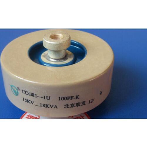 CCG81-1U 100PF-K 15KV 18KVA high frequency machine high frequency high voltage ceramic ceramic dielectric capacitor