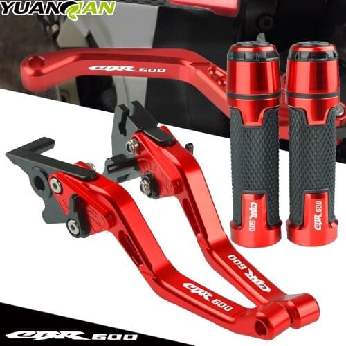 For Honda CBR600 CBR 600 1991-1998 1992 1993 1994 1995 CNC Aluminium Brake Clutch Levers and handle grips Motorcycle Accessories
