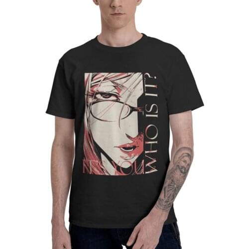 Tokyo Ghoul Rize Kamishiro T Shirt Men Cotton Print T-shirts Funny Tshirt Short Sleeve Anime Manga Tees Tops