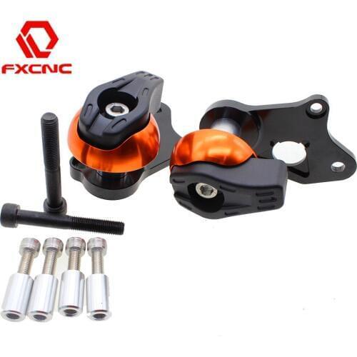 FX CNC Motorcycles Frame Sliders Crash Pad Cover Falling Protector Protective Guard For SUZUKI GSX-R 600 750 2006 - 2012 2011 10