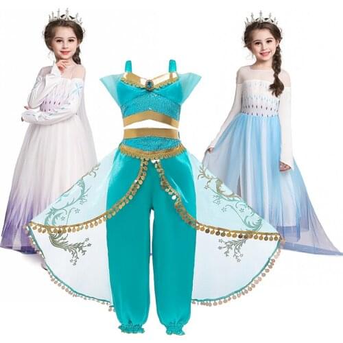 Girl Princess Dress Set For Girls Halloween Party Cosplay Clothing Children Fairy Costume