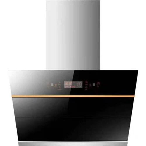Kitchen Side Suction Range Hood Automatic Cleaning Household Range Hood Double Motor Strong Suction Exhaust Hood
