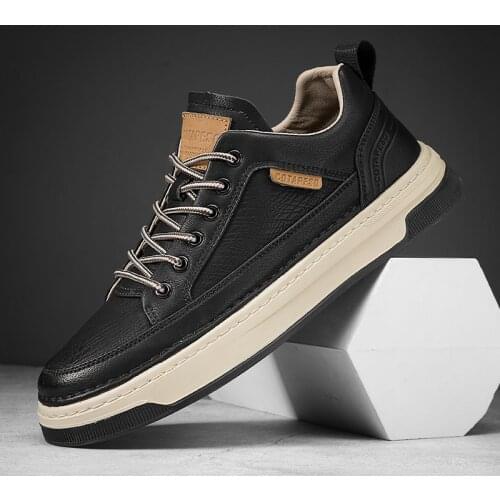 Autumn Winter Men Cotton Shoes Plus Velvet Thickened Warm Shoes Fashionable All-match Low-top Shoes Increase Platform Shoes