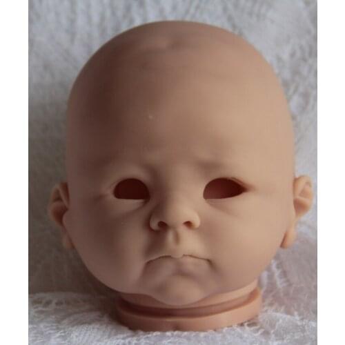 22inch Reborn kit DIY baby Doll Mould Soft Silicone bebe reborn Prototype DIY newborn dolls part accessories
