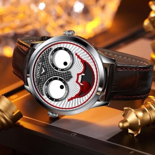 New Arrival 2020 Joker Watch for Men Japan Movt Luxury Fashion 3ATM Quartz Watches Mens Limited Edition Waterproof Clown Watch