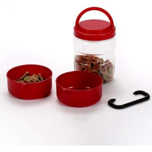 Wholesale Products Accessories Pet Supplies Food Bowl Supply Storage Barrel Plastic Travel Bottles Dog Feeder Accessory