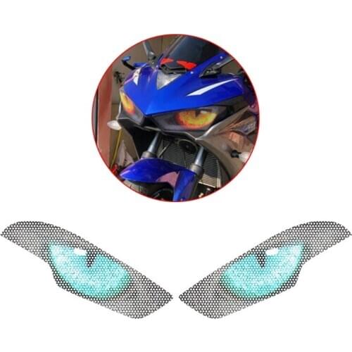 Motorcycle 3D Front Fairing Headlight Sticker Guard For Y-amah YZF-R3 YZF-R25 Wholesale