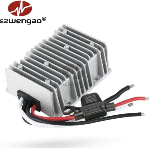 48V to 12V 30A Golf Cart Voltage Reducer 36 Volt to 12 Volt 360 Watt DC DC Converter Step Down Voltage Regulator