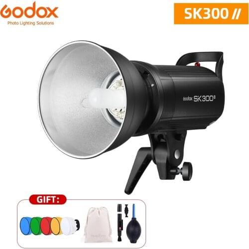 Godox SK300II Professional Compact 300Ws Studio Flash Strobe Light for photography studio live youtube tiktok pk godox AD100pro