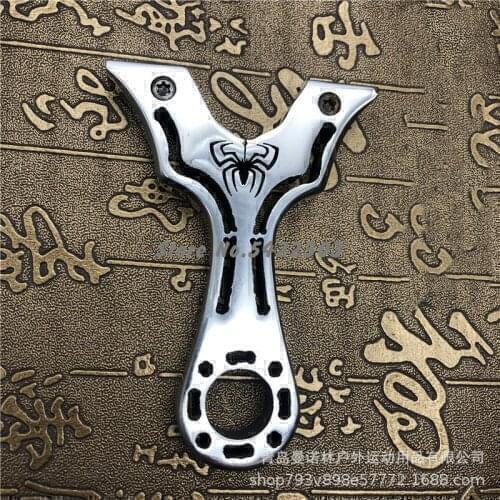 Slingshot Stainless Steel 304 Spider Flat Skin Fast Press Vietnam Map Alien Outdoor Athletic Small Bow Door