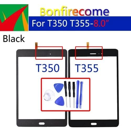 For Samsung Galaxy Tab A 8.0 T350 T355 Touch Screen Touch Panel Digitizer Sensor Replacement For SM-T350 SM-3550 LCD Touch Lens