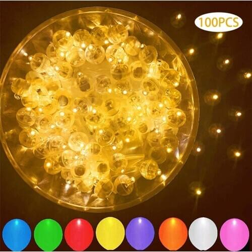 LED Lights Round Balloon Lights Paper Lanterns Light Waterproof Festival Atmosphere Lamp For Wedding Camping Sunset Lamp
