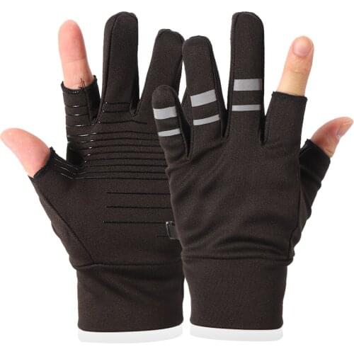 1 Pair Bike Bicycle Gloves Winter Autumn Touch Screen Full Finger Gloves Men Women Non‑Slip Breathable Cycling Gloves