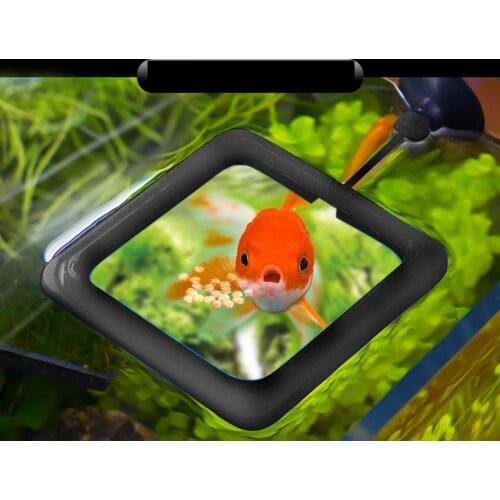 1PC Fish Feeding Aquarium Fish Tank Ring Feeder Food Water Plant Circle Aquarium Feeding Ring