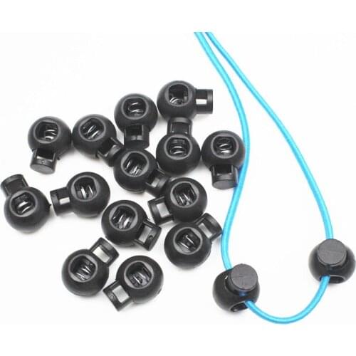 10 -100 Pcs Plastic Spring Buckle Stopper Hat Elastic Rope Cord Lock Adjustment Lock Clips Buckle DIY Shoelace Clamp Accessoies