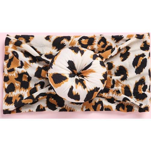 30 pcs/lot, Knot Bow Floral Nylon Headbands, Wide nylon turban headwrap, Baby shower gift