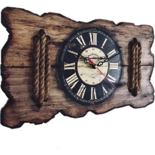 Wood Table clock desk clock relogio de mesa настольные часы reloj de escritorio
