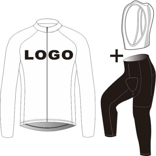 CUSROO Custom Long Cycling Jersey Can Choose Any Size/any Color/any Logos Accept Customized Bike Clothing,diy Own Bicycle Wear