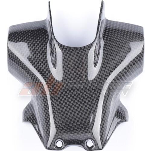 For Ducati Hypermotard 950 2019 2020 Full Carbon Fiber Motorcycle Accessories Rear license plate bracket cover