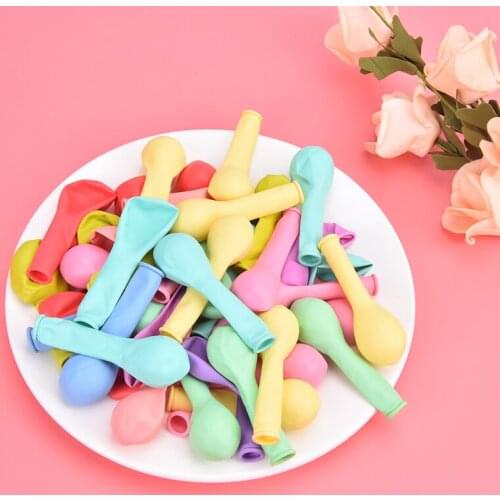 50pcs 5 Inch Macarons Color Pastel Candy Balloons Latex Round Helium Baloons For Birthday Party