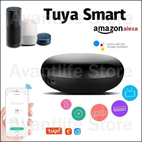 WiFi-IR Remote IR Control Hub Wi-Fi Enabled Infrared Universal Remote Controller For Air Conditioner Tuya Smart Life APP